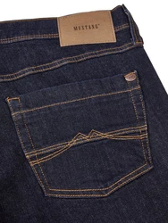 MUSTANG Herren Jeanshose Washington Straight Fit Dunkelblau/Blau