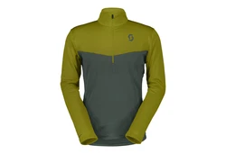 Scott Stehkragenpullover Defined Light Pullover Grün/Braun/Dunkelgrün