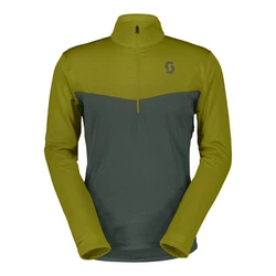 Scott Stehkragenpullover Defined Light Pullover Grün/Braun/Dunkelgrün