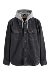 Next Hemdjacke mit Borgfutter und Kapuze (1-St) Dunkelgrau/Dunkelblau/Grau/Schwarz/Hellgrau/Blau