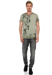 Rusty Neal T-Shirt Braun/Rot