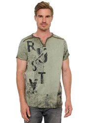 Rusty Neal T-Shirt Braun/Rot