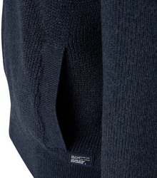 CASAMODA Troyer Sweatjacke Strickjacke Strickpullover uni