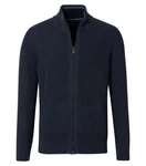 CASAMODA Troyer Sweatjacke Strickjacke Strickpullover uni