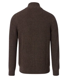 CASAMODA Troyer Sweatjacke Strickjacke Strickpullover Braun/Grau/Dunkelgrün/Dunkelbraun/Khaki/Rot
