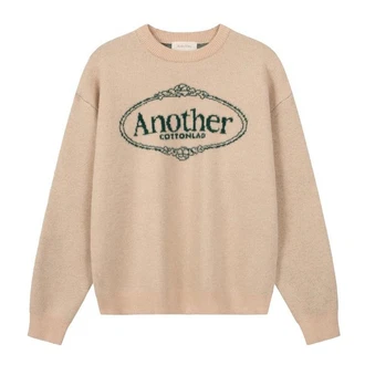 Another Cotton Lab Sweatshirt Royal Chest Print Sweater