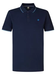 Petrol Industries Poloshirt Klassisches Poloshirt Aquavibe