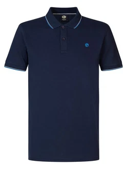 Petrol Industries Poloshirt Klassisches Poloshirt Aquavibe