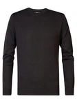 Petrol Industries Strickpullover Schwarz/Dunkelgrau/Dunkelbraun/Grau