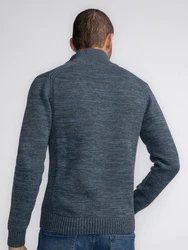 Petrol Industries Pullover 'Brevig' Dunkelblau/Blau/Grau