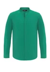 Antioch Blusenshirt Valletta Slim Fit Grün/Türkis/Dunkelgrün