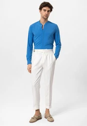 Antioch Blusenshirt Valletta Slim Fit Blau/Hellblau/Türkis