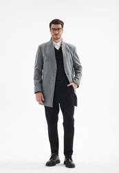Antioch Strandhose SMART TROUSERS Grau/Dunkelgrau