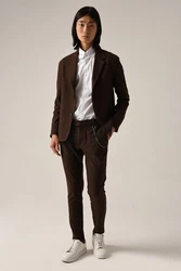 Antioch Strandhose SMART TROUSERS Dunkelrot/Braun/Bordeaux/Rot/Dunkelbraun/Khaki