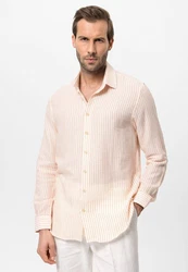 Antioch Blusenshirt APIA Regular Fit Orange/Beige