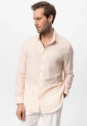 Antioch Blusenshirt APIA Regular Fit Orange/Beige