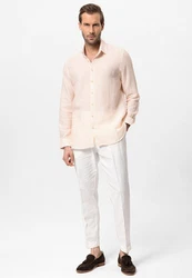Antioch Blusenshirt APIA Regular Fit Orange/Beige