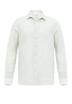 Antioch Blusenshirt APIA Regular Fit Weiß/Khaki/Hellgrün/Grün