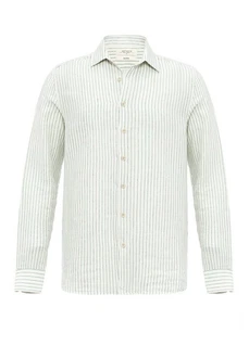 Antioch Blusenshirt APIA Regular Fit Weiß/Khaki/Hellgrün/Grün Antioch Blusenshirt APIA Regular Fit Weiß/Khaki/Hellgrün/Grün