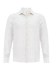 Antioch Blusenshirt APIA Regular Fit Weiß/Beige/Creme
