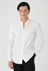 Antioch Blusenshirt Luigi Weiß/Creme