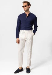 Antioch Blusenshirt Luigi Dunkelblau/Blau