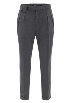 Antioch Strandhose AKRA High Waist Dunkelgrau/Grau/Dunkelblau/Hellgrau