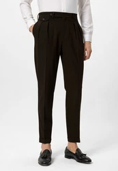 Antioch Strandhose AKRA High Waist Khaki/Dunkelbraun/Dunkelgrün/Braun