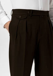 Antioch Strandhose AKRA High Waist Khaki/Dunkelbraun/Dunkelgrün/Braun