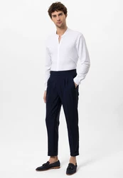 Antioch 7/8-Strandhose Sucre Regular Fit Dunkelblau/Blau