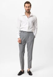 Antioch 7/8-Strandhose Sucre Regular Fit Grau/Hellgrau/Dunkelgrau