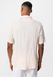 Antioch Blusenshirt Dodoma Khaki/Weiß/Beige