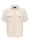 Antioch Blusenshirt Dodoma Khaki/Weiß/Beige