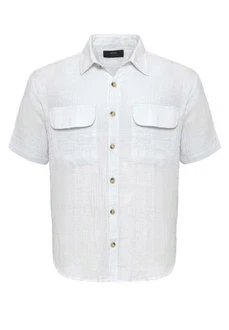 Antioch Blusenshirt Dodoma Weiß/Hellblau/Creme/Grau Antioch Blusenshirt Dodoma Weiß/Hellblau/Creme/Grau
