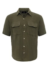 Antioch Blusenshirt Dodoma Dunkelgrün/Khaki/Grün