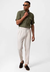 Antioch Blusenshirt Dodoma Dunkelgrün/Khaki/Grün