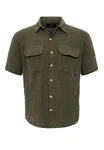 Antioch Blusenshirt Dodoma Dunkelgrün/Khaki/Grün