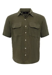 Antioch Blusenshirt Dodoma Dunkelgrün/Khaki/Grün