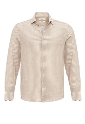 Antioch Blusenshirt Caracas Regular Fit Weiß/Beige/Khaki