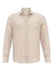 Antioch Blusenshirt Caracas Regular Fit Weiß/Beige/Khaki