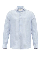 Antioch Blusenshirt Caracas Regular Fit Hellblau/Blau