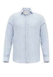 Antioch Blusenshirt Caracas Regular Fit Hellblau/Blau