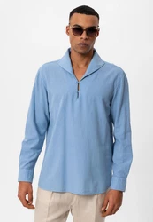 Antioch Sweatshirt Dakar Blau/Hellblau