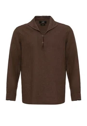 Sweatshirt Dakar - Turndown collar - Long sleeve - Regular Fit