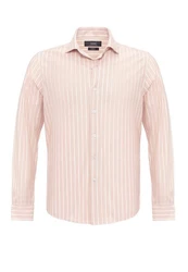 Antioch Blusenshirt Libreville Slim Fit Rosa