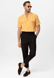 Antioch Blusenshirt Monaka Gelb/Orange