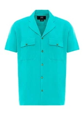 Antioch Blusenshirt Monaka Türkis/Grün