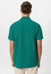 Antioch Blusenshirt Monaka Türkis/Grün