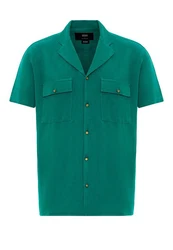 Antioch Blusenshirt Monaka Türkis/Grün
