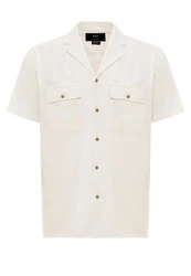 Antioch Blusenshirt Monaka Khaki/Beige/Weiß